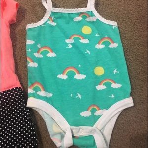 Cat and jack newborn onesie